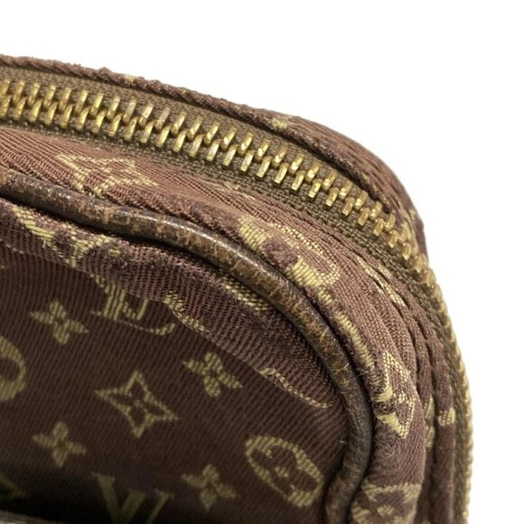 LOUIS VUITTON Danube Ebene Monogram Mini Lin Shoulder Bag 454-072425 - Picture 8 of 11